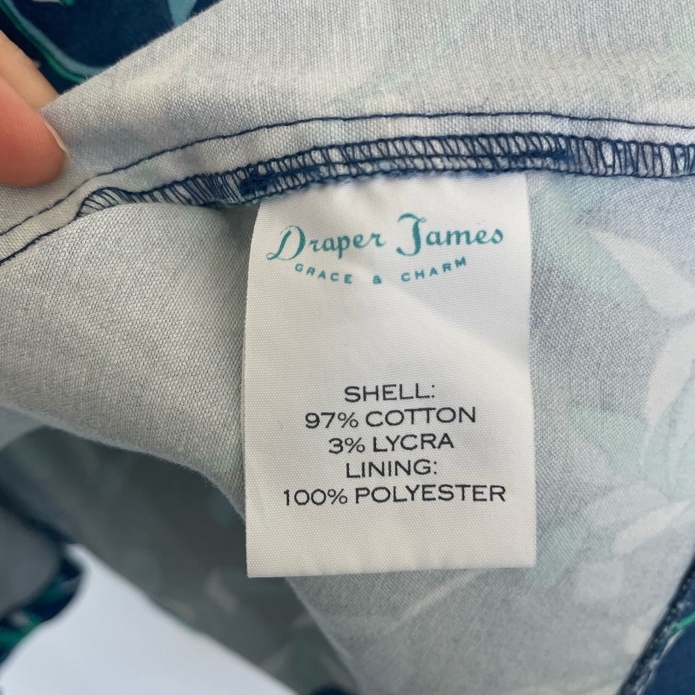 Draper James Cotton Floral Midi Dress - Picture 5 of 5